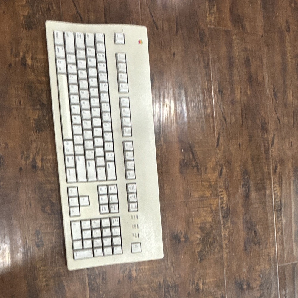 Apple Extended Keyboard II M3501 Mechanical Cream Alps Vintage 1996 ADB